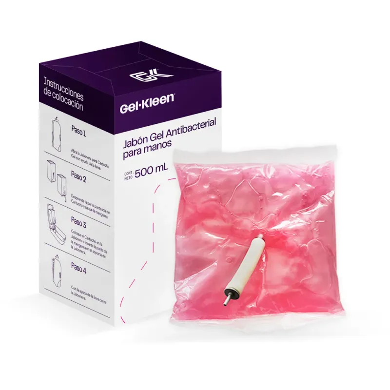 Cartucho Jabón Gel Antibacterial para Manos