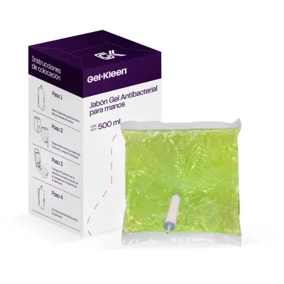 Cartucho Jabón Gel Antibacterial para Manos