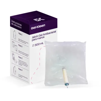 Cartucho Jabón Gel Antibacterial para Manos