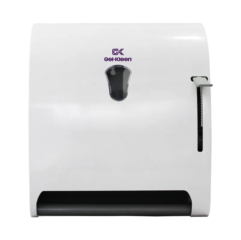 Despachador de toalla en rollo | Gel‑Kleen 003700 | 1 rollo de 8" hasta 180 m | Color blanco