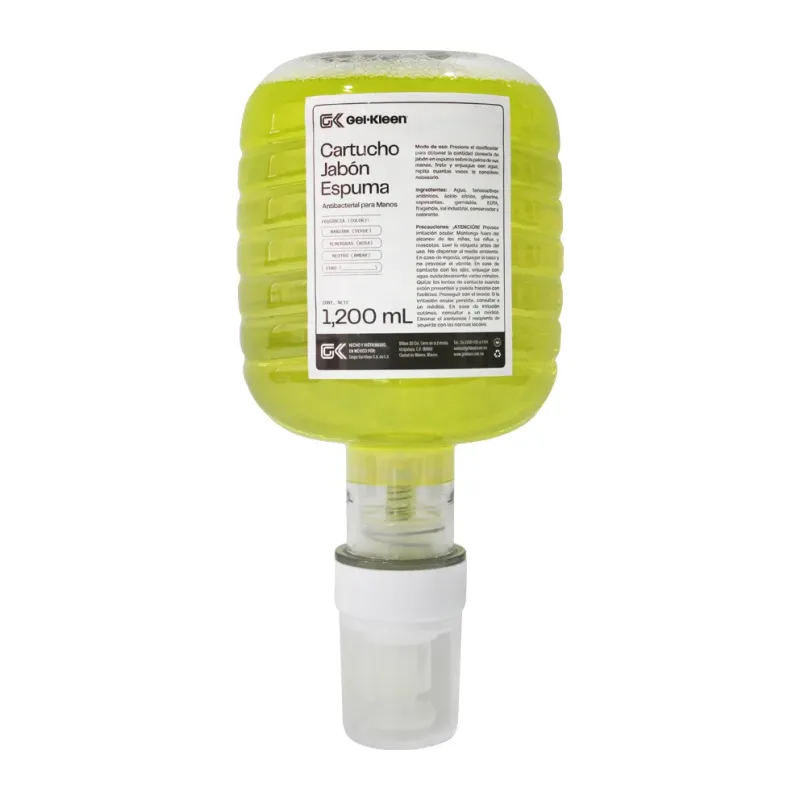 Cartucho Jabón Espuma Antibacterial para Manos