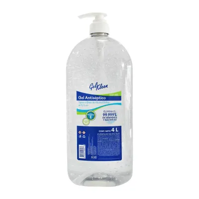 Gel Antiséptico para Manos c/ Aplicador 4 L
