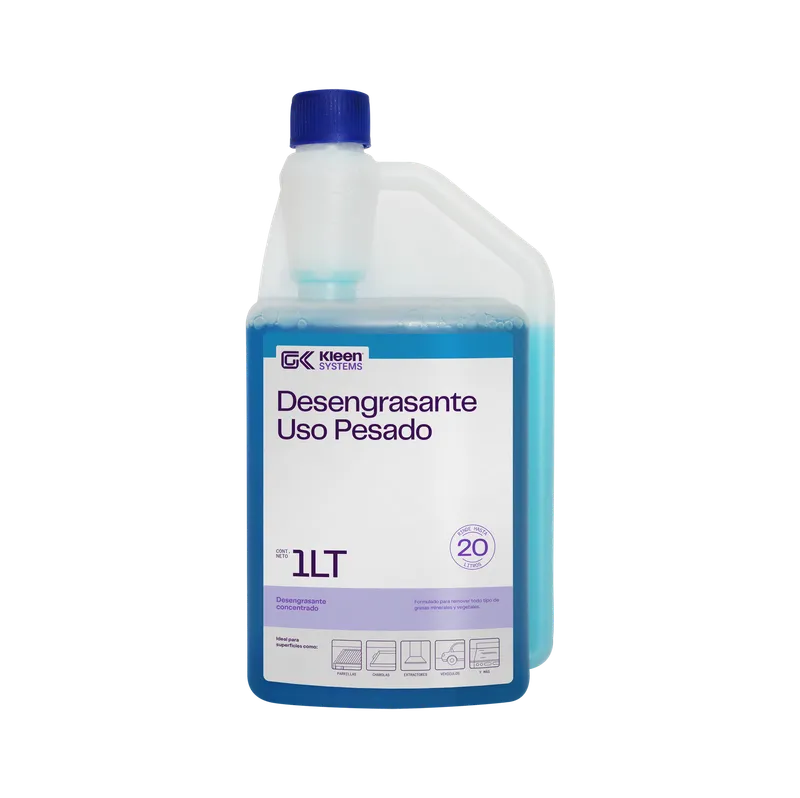 Gel Kleen Desengrasante Concentrado 1L para Cocinas Industriales