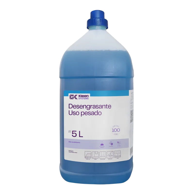 Desengrasante Concentrado Gel Kleen para Cocinas Industriales 5L