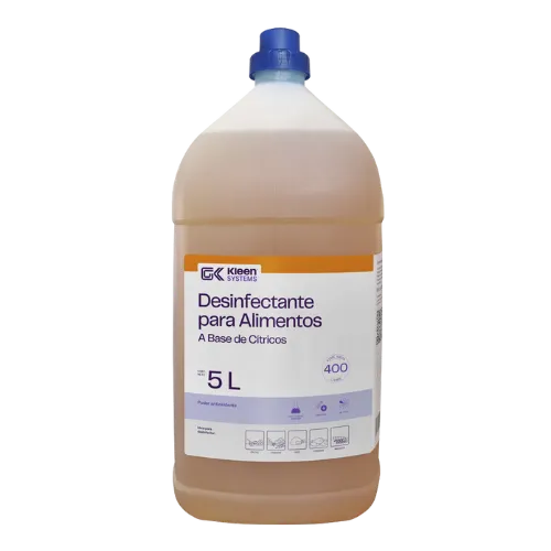 Desinfectante Cítrico Concentrado Gel Kleen 5L para Alimentos