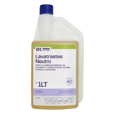 Detergente Concentrado Gel Kleen para Cocina e Industria - Sin Aroma 1L